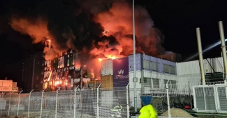 foto: Vigili del fuoco di Strasburgo via Twitter