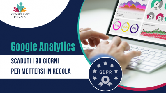 Google analytics scaduti i termini del provvedimento